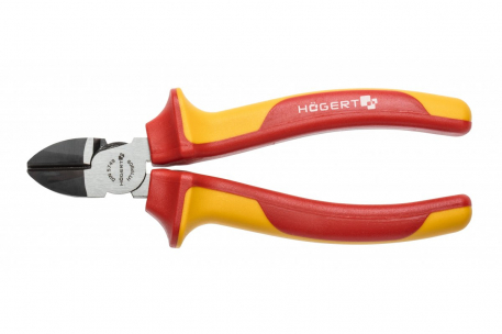 SZCZYPCE BOCZNE DO CIĘCIA PRZEWODÓW 160 MM IZOLOWANE 1000V - HOGERT - HT1P909