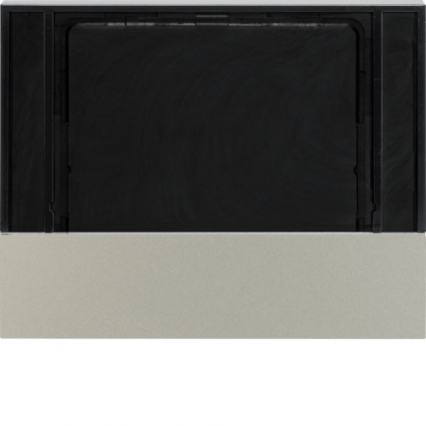 Element centralny do regulatora temperatury i pokojowego, stal szlachetna, lakierowany KNX e/s K.x. - HAGER - 80960173
