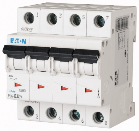 PL6-B32/4 Wyłącznik nadprądowy 6kA - EATON - 166500