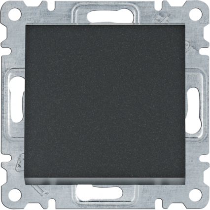 ŁĄCZNIK KRZYŻOWY 10AX 250V CZARNY LUMINA INTENSE - HAGER - WL0033