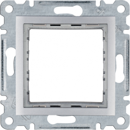 lumina Zestaw montażowy do modułów 45 x 45 mm systo, srebrny - HAGER - WL2512