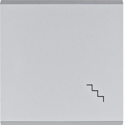 lumina Klawisz z symbolem „Schody", srebrny - HAGER - WL6032