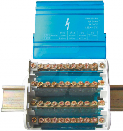 BLOK ROZDZIELCZY EBR 4-7/100 - ERGOM - R33RA-02020200101