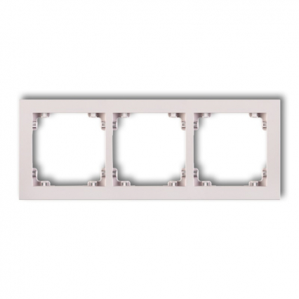 DECO PASTEL RAMKA 3-KROTNA MATT - KARLIK - 40DR-3