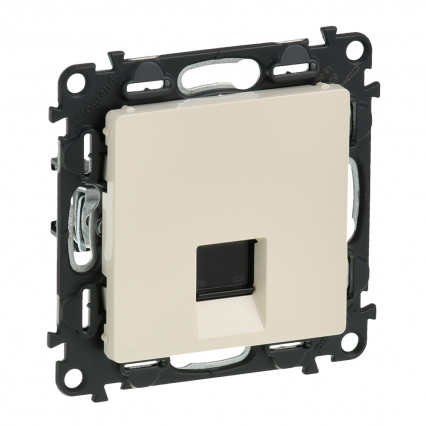 GNIAZDO 1XRJ45 KAT.5E FTP KREMOWE VALENA LIFE - LEGRAND - 753253
