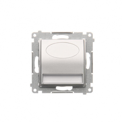 Oprawa oświetleniowa LED, 230 V AC, 1.1 W, białe zimne 5900 K; srebrny mat - KONTAKT SIMON - DOSA.01/43