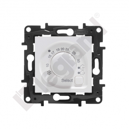 TERMOSTAT POKOJOWY BIAŁY NILOE STEP - LEGRAND - 863141