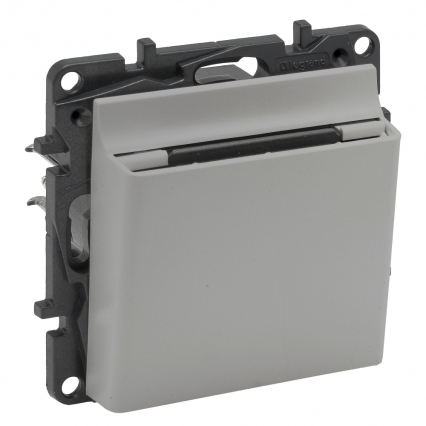 ŁĄCZNIK HOTELOWY ELEKTRONICZNY ALUMINIUM NILOE STEP - LEGRAND - 863347
