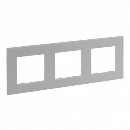 RAMKA POTRÓJNA ALUMINIUM NILOE STEP - LEGRAND - 863393