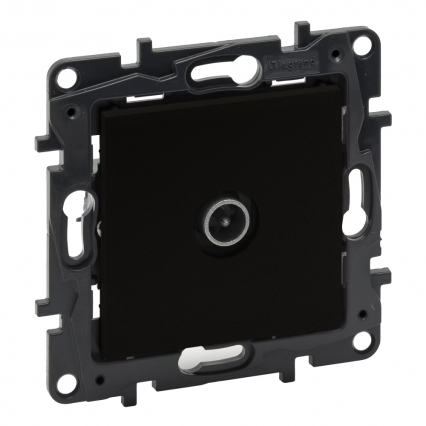 GNIAZDO TV PRZELOTOWE 14DB CZARNY NILOE STEP - LEGRAND - 863572