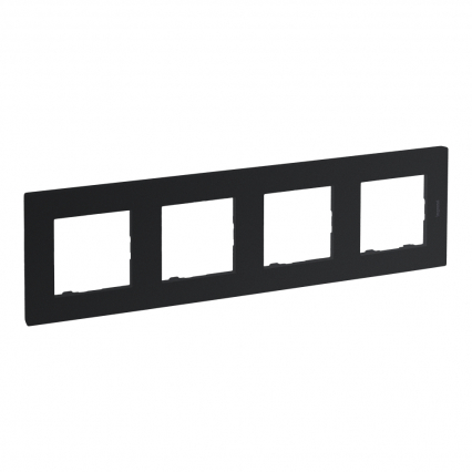 RAMKA POCZWÓRNA ANTRACYT NILOE STEP - LEGRAND - 863794