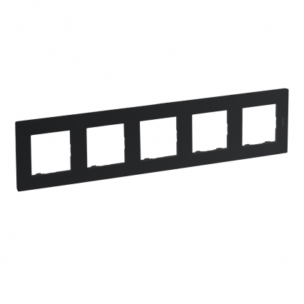 RAMKA PIĘCIOKROTNA ANTRACYT NILOE STEP - LEGRAND - 863795