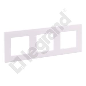 RAMKA POTRÓJNA 3X - KOLOR PUDROWY RÓŻ NILOE STEP - LEGRAND - 863293