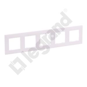 RAMKA PIĘCIOKROTNA 5X - KOLOR PUDROWY RÓŻ NILOE STEP - LEGRAND - 863295