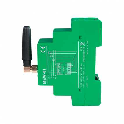 SUPLA Monitor energii elektrycznej WI-FI 3F+N MEW-01 - ZAMEL - SPL10000009