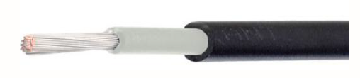 Kabel solarny 6 czarny krążek 100mb ELT-FLEX SOLAR HX 1X6 1,5KV  - KP ELTRIM Sp. z o.o. - WNO0201H005EA0O