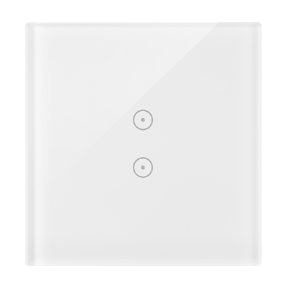 Panel dotykowy S54 Touch, 1 moduł, 2 pola dotykowe pionowe biała perła - KONTAKT SIMON - DSTR13/70