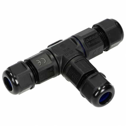 Konektor kablowy trójnik T IP68, 3x4mm2, 450V/25A - ORNO - OR-AE-13602