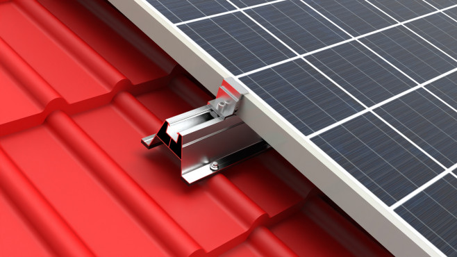 1 KW B057 OSPRZĘT DO SZYN BLACHODACHÓWKA PION KLIK EPDM L1160 - CORAB - XFS_B057.2