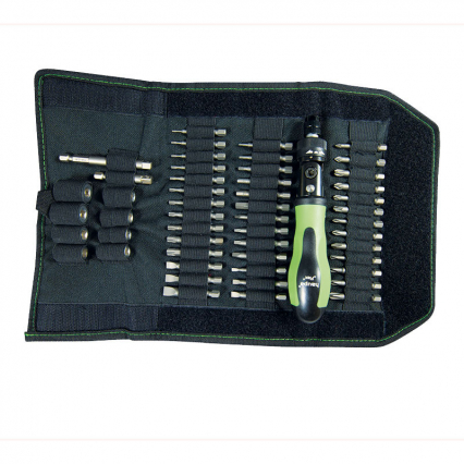 ZESTAW ŚRUBOKRĘTÓW Z GRZECHOTKĄ "FLEX BAG" - HAUPA - 104020-1