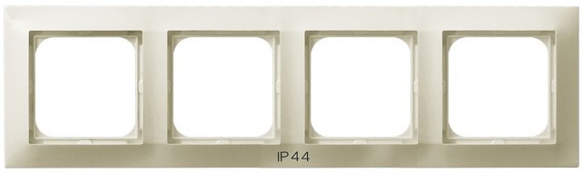 RAMKA POCZWÓRNA DO ŁĄCZNIKÓW IP44 IMPRESJA - OSPEL - RH-4Y/27