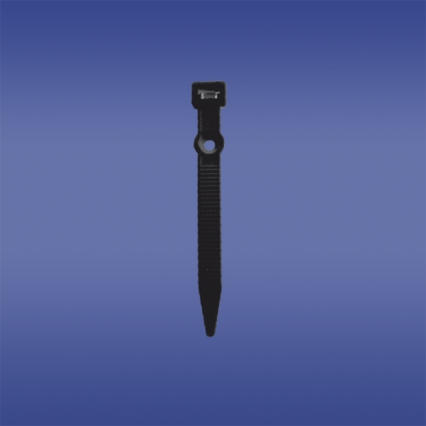 UCHWYT PASKOWY ZACISKOWY UP-Z FI 18X45MM CZARNY UV /50SZT/ - ELEKTROPLAST OPATÓWEK - 12.19