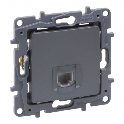 NILOE SELECTION - GNIAZDO RJ 11 STAL - LEGRAND - 762369