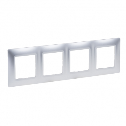 NILOE SELECTION - RAMKA POCZWÓRNA ALUMINIUM - LEGRAND - 762014