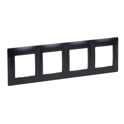RAMKA POCZWÓRNA ANTRACYT NILOE SELECTION - LEGRAND - 762024