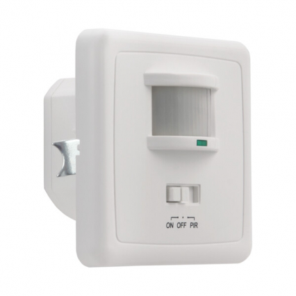 CZUJNIK RUCHU PIR ŚCIENNY P/T 300W 120° MAX.7M IP20 BIAŁY MERGE JQ-L - KANLUX - 7690