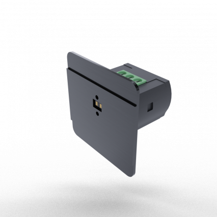 Laserowy czujnik odległości DRL-12, czujnik ruchu, antracyt - F&F - DRL-12-9