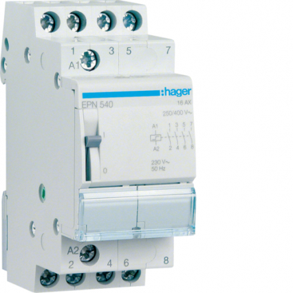 PRZEKAŹNIK BISTABILNY 230V 4Z/16A - HAGER - EPN540