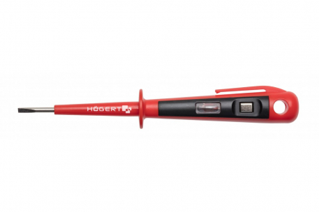 PRÓBNIK NAPIĘCIA 100-250V, 150 MM. - HOGERT - HT1S981
