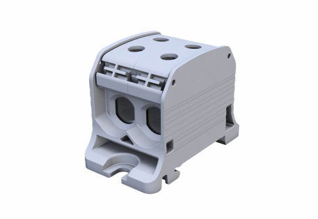 ZŁĄCZKA SZYNOWA GWINTOWA STB 50-2 AL/CU 87320 SIMBLOCK SZARY - SIMET - 81002002