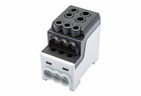 BLOK ROZDZIELCZY DYSTRYBUCYJNY SDB 200 AL/CU 80030 SIMBLOCK CZARNY - SIMET - 81602007