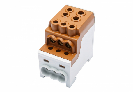 BLOK ROZDZIELCZY DYSTRYBUCYJNY SDB 200 AL/CU 80030 SIMBLOCK BRĄZOWY - SIMET - 81602015