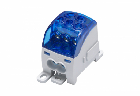 BLOK ROZDZIELCZY DYSTRYBUCYJNY SUB 210 AL/CU 82050 SIMBLOCK NIEBIESKI - SIMET - 81654003
