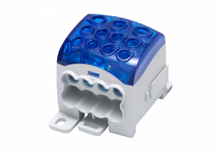 BLOK ROZDZIELCZY UNIWERSALNY SUB 270 AL/CU 82070 SIMBLOCK NIEBIESKI - SIMET - 81655003
