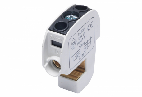 ZACISK IZOLOWANY SZYNOWY SBB 16 86105 SIMBLOCK CZARNY - SIMET - 81550007