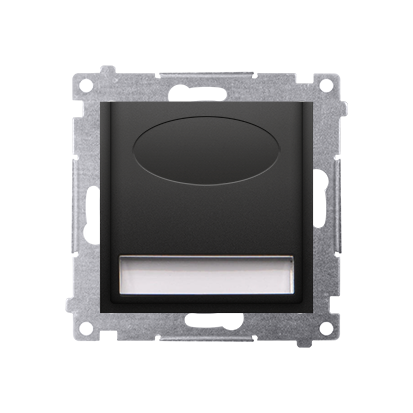 Oprawa oświetleniowa LED, 230 V AC, 1.1 W, białe neutralne 4000 K; czarny - KONTAKT SIMON - DOSB.01/49