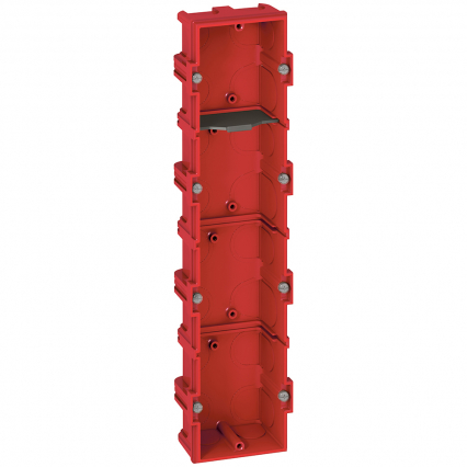 PUSZKA POCZWÓRNA PRZELOTOWA DO ŚCIAN MUROWANYCH 40 MM BATIBOX - LEGRAND - 080144