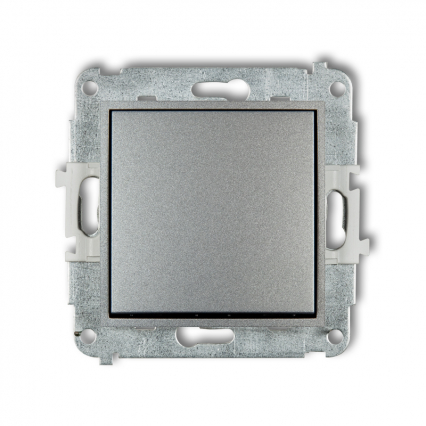 Mechanizm łącznika jednobiegunowego srebrny metlik Mini - KARLIK - 7MWP-1