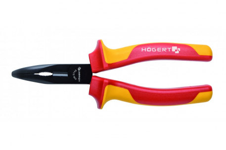 SZCZYPCE WYDŁUŻONE WYGIĘTE 160 MM, 1000V, VDE - HOGERT - HT1P919