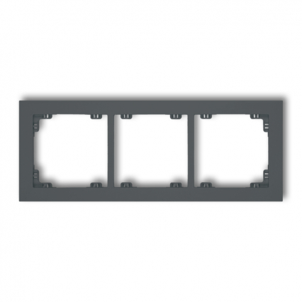 DECO METALIC RAMKA 3-KROTNA - KARLIK - 28DR-3