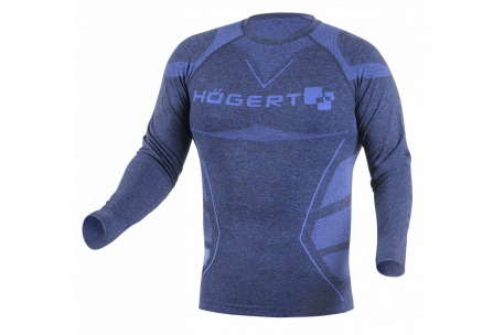 KOSZULKA TERMICZNA ROZMIAR XXXL - XXXXL NIEBIESKA OSTE - HOGERT - HT5K390-3XL-4XL