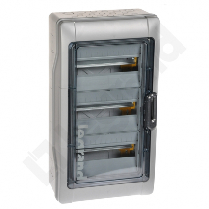 ROZDZIELNIA TWORZYWO 3X12 MODUŁY NATYNKOWA IP65 - LEGRAND - 601943