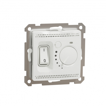 Sedna Design, Regulator temperatury z wbudowanym czujnikiem, biały - SCHNEIDER ELECTRIC - SDD111506