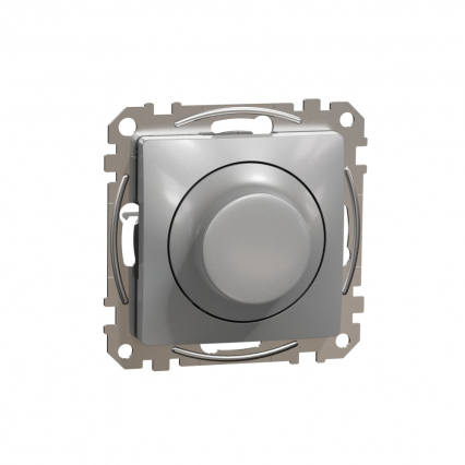 Sedna Design, Ściemniacz LED obrotowy RC/RL,srebrne aluminium - SCHNEIDER ELECTRIC - SDD113502