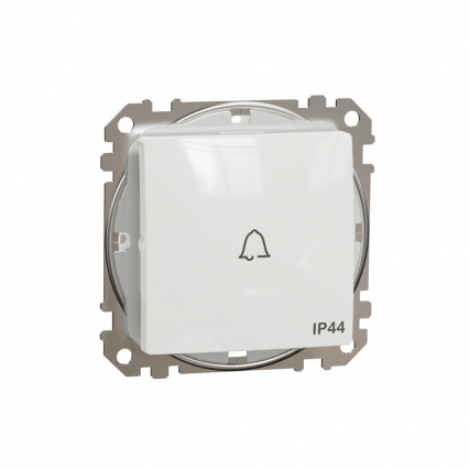 Sedna Design, Przycisk "dzwonek" IP44, biały - SCHNEIDER ELECTRIC - SDD211131