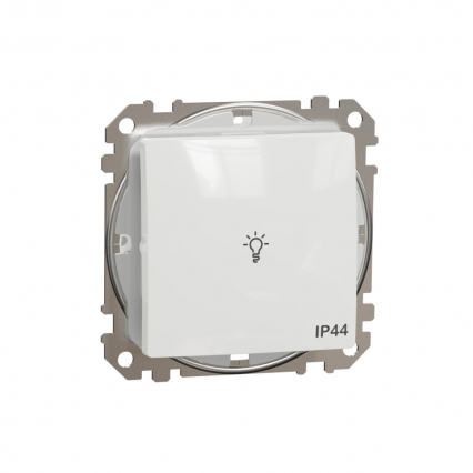 Sedna Design, Przycisk "światło" IP44, biały - SCHNEIDER ELECTRIC - SDD211132